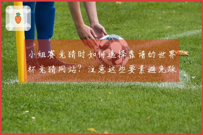 小组赛竞猜时如何选择靠谱的世界杯竞猜网站？注意这些要素避免踩雷